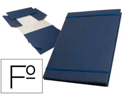 Carpeta de proyectos Liderpapel Folio extensible gofrada